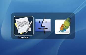[Alt + Tab application switching]