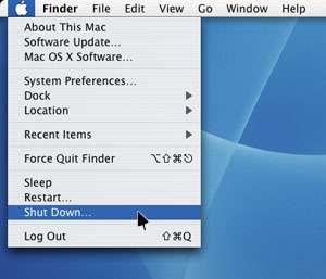 [the apple menu]
